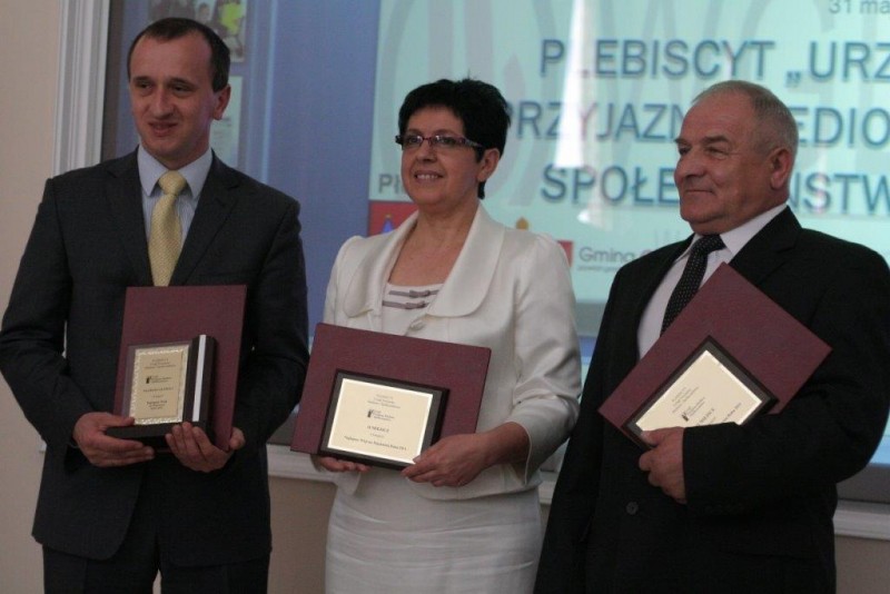 troje najlepszych wójtów na Mazowszu
