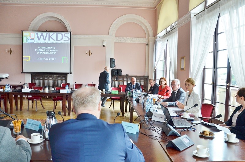 Posiedzeniu WKDS w Mazowieckim Urzędzie Wojewódzkim w Warszawie przewodniczył wojewoda Jacek Kozłowski