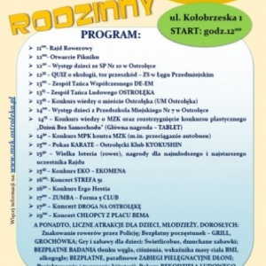 Piknik rodzinny i rajd rowerowy z MZK [ZOBACZ PROGRAM IMPREZY]