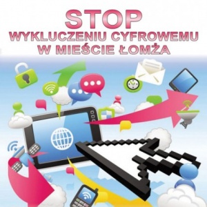 Darmowy internet. Projekt "Stop wykluczeniu cyfrowemu w mieście Łomża"