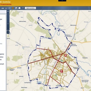 Łomża w Systemie Informacji Przestrzennej