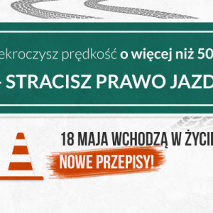 Surowsze kary dla piratów drogowych i pijanych kierowców