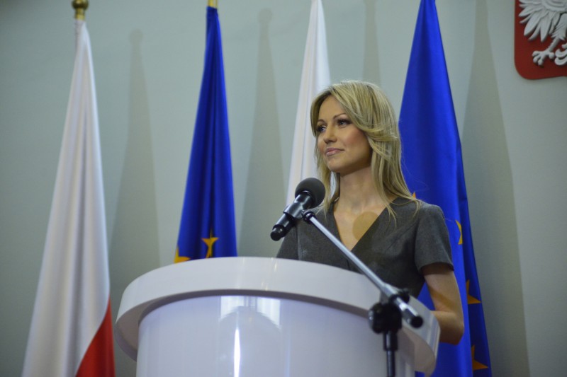 Magdalena Ogórek, kandydatka SLD na Prezydenta RP, fot. sld.org.pl