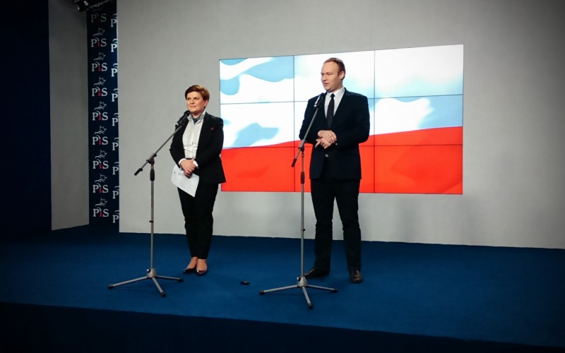 Beata Szydło, Marcin Mastalerek, fot. andrzejduda.pl