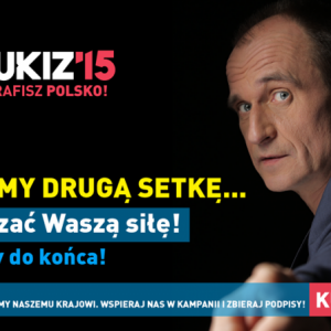 Paweł Kukiz zebrał 100 tys. podpisów. W piątek rejestracja w PKW