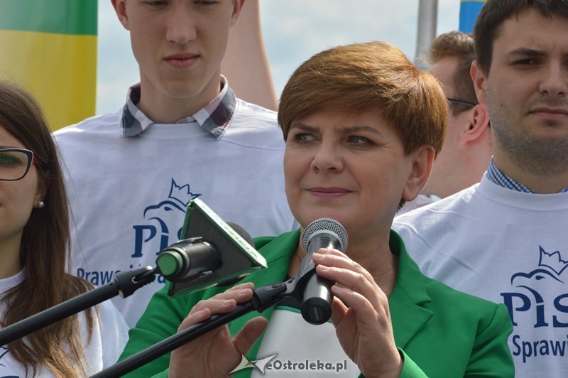 Kandydatka PiS na premiera, Beata Szydło, fot. eOstroleka.pl