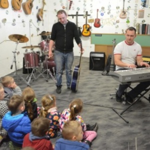 Przedszkolaki na zaciach muzycznych w GOKSiR