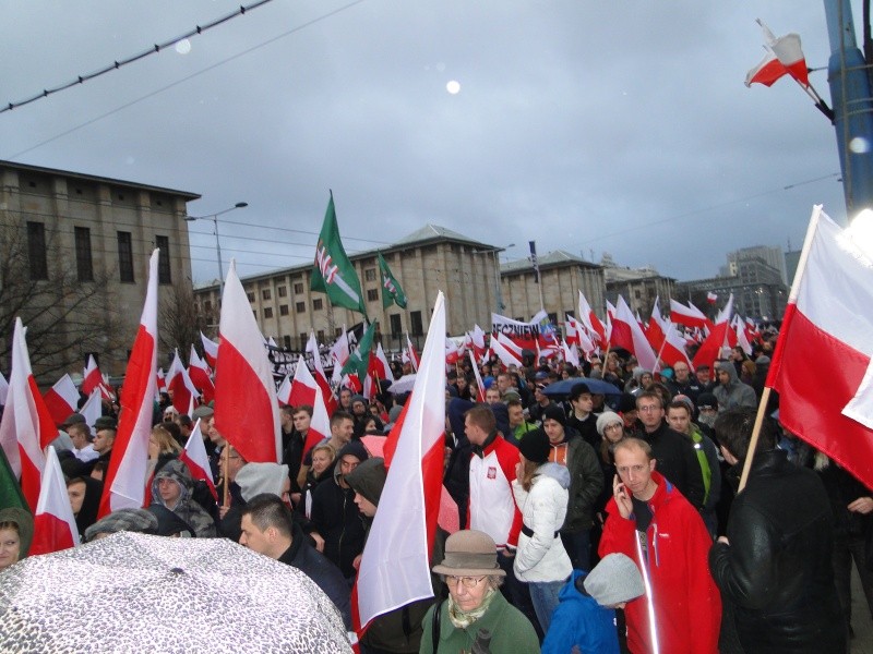 Marsz Niepodległości 2015, fot. eOstroleka.pl