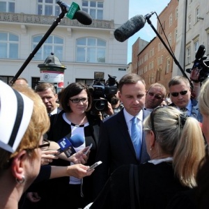 Andrzej Duda spotkał się z protestującymi pielęgniarkami
