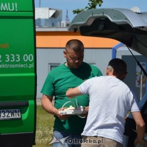 Mieszkańcy Ostrołęki pozbywają się elektrośmieci [ZDJĘCIA]