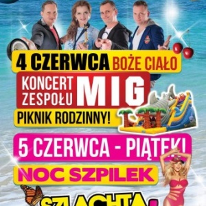 Imprezy Zbyszko zapraszają do Nowogrodu. Koncert MIG i losowanie seksownych szpilek