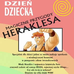 Dzień Dziecka w gminie Łyse: Magiczne przygody Herkulesa