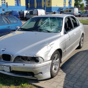 Śmiertelny wypadek w Tyszkach Nadborach: Nie żyje rowerzysta potrącony przez kierowcę bmw [ZDJĘCIA]