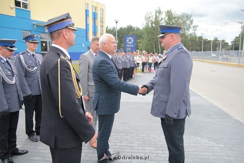 Za schwytanie seryjnego podpalacza odznaczony został podkom. Grzegorz Kochanowicz, fot. eOstrołęka.pl