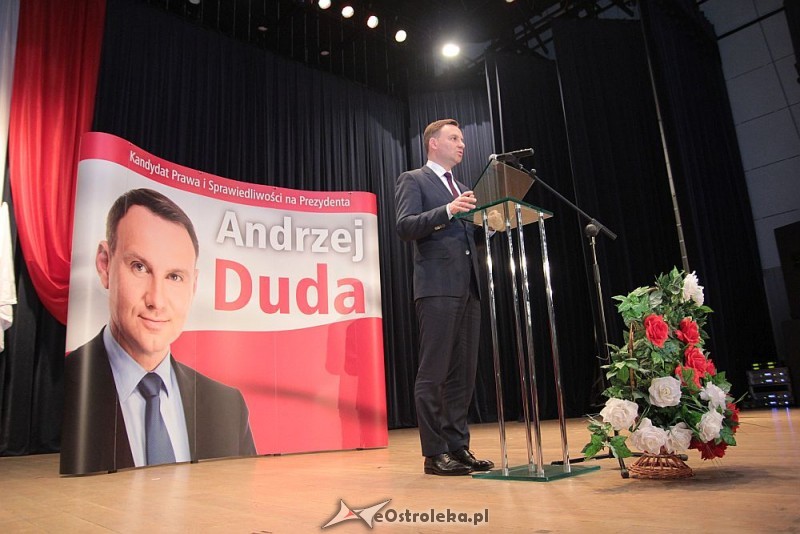 Kandydat PiS na Prezydenta RP, Andrzej Duda, fot. eOstroleka.pl