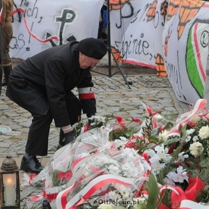 Pogrzeb Żołnierzy Wyklętych Niezłomnych na &#8222;Łączce&#8221;