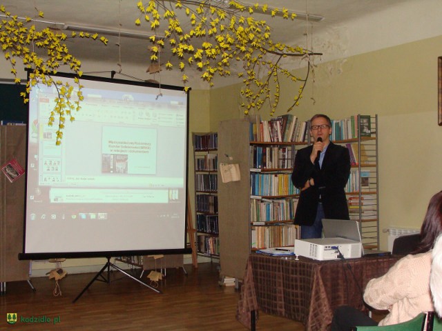 Dr Tadeusz Ruzikowski w Kadzidle, fot. Krystyna Sutuła
