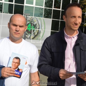 Działacze PO rozpoczęli kampanię wyborczą w Ostrołęce