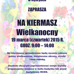 Myszyniec: Kiermasz Wielkanocny