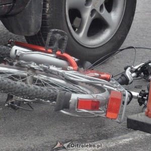 Ostrołęka: Potrącenie rowerzysty przy ul. 11 listopada