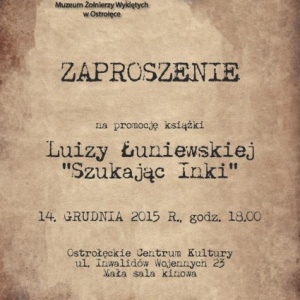 Promocja książki "Szukając Inki" w Ostrołęce