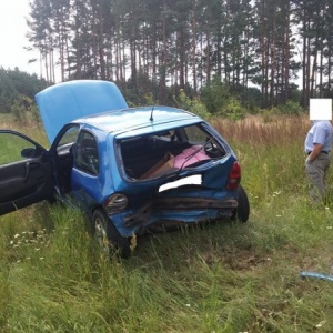 Wypadek w Myszyńcu. Poszkodowana została jedna osoba