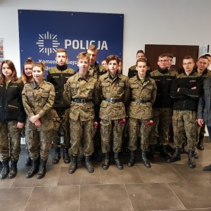 Ostrołęka: Zachęcali młodzież do pracy w policji [ZDJĘCIA]