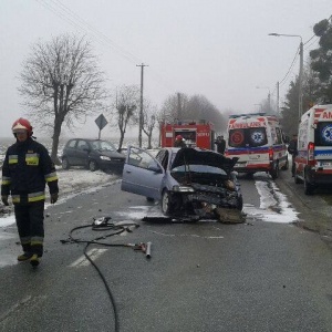 Maków Mazowiecki: Poważny wypadek na ul. Warszawskiej [ZDJĘCIA]