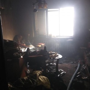 Pożar z tragicznym finałem w Łęgu Przedmiejskim [FOTO]