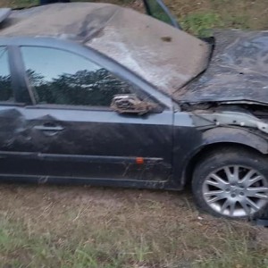 Wypadek pod Kaszewcem na DK-60. Jedna osoba trafiła do szpitala [ZDJĘCIA]