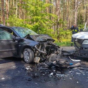 Wypadek w Pupkowiźnie. Ranne dwie osoby