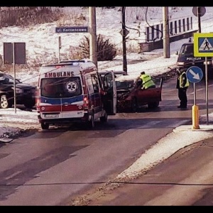 Wypadek przy ul. Orkana w Lublinie (zobacz wideo)