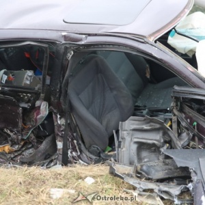 Wypadek w Łodziskach. Pięć osób rannych. 7-letni chłopiec zabrany śmigłowcem do szpitala [ZDJĘCIA]