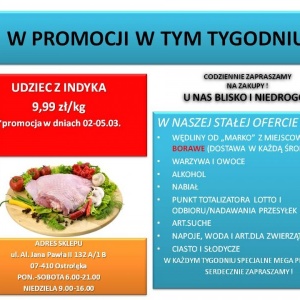 Promocja! Filet z indyka za 9,99/kg w sklepie Chorten 