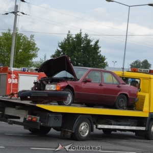 Znów wypadek na Kołobrzeskiej i Bohaterów Westerplatte! Sprawca w szpitalu [ZDJĘCIA]