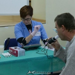 Dzień dla zdrowych płuc w Ostrołęce. Bezpłatne badania spirometryczne