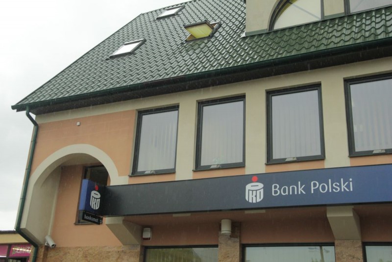 Siedziba banku PKP BP w Ostrołęce, fot. eOstroleka.pl