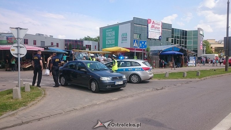Alarm bombowy w centrum Ostrołęki, fot. eOstrołęka.pl
