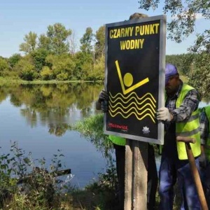 Mazowsze: Nowe czarne punkty nad wodą