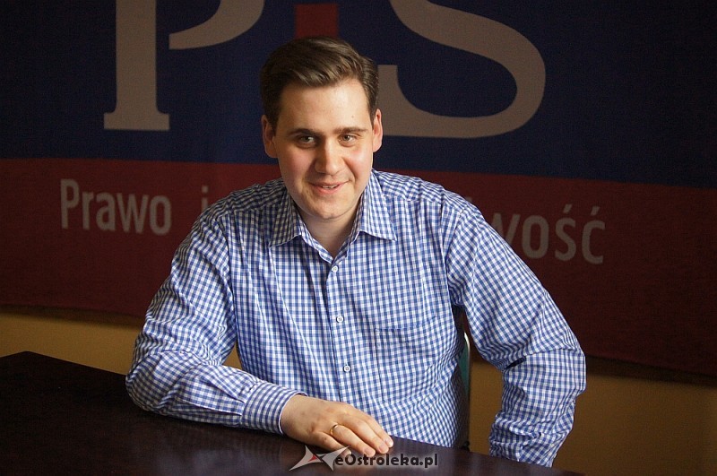 Daniel Milewski, poseł PiS, fot. eOstrołęka.pl