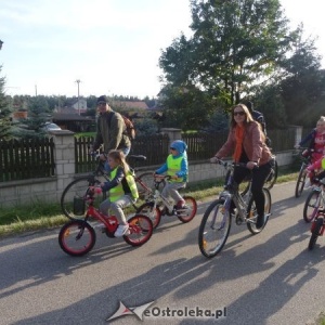 Jesienny rajd rowerowy przedszkolaków z Krainy Misiów [ZDJĘCIA]