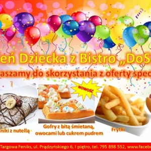 Dzień Dziecka w Bistro "Do Syta". Pyszne gofry w super cenie!