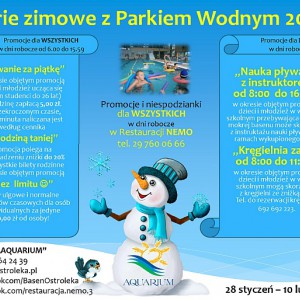 Zimowe promocje w Parku Wodnym w Ostrołęce 