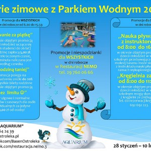 Zimowe promocje w Parku Wodnym w Ostrołęce