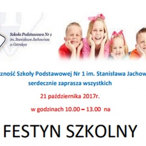 &#8222;Jedynka&#8221; zaprasza na festyn szkolny