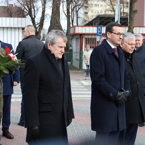 Premier Mateusz Morawiecki rozpoczął wizytę w Ostrołęce [ZDJĘCIA]