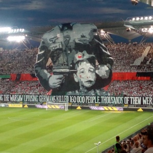 UEFA chce ukarać Legię za oprawę o Powstaniu Warszawskim