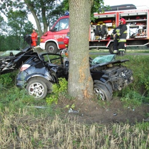 Tragedia pod Przasnyszem. Nie żyje 25-letnia kobieta [ZDJĘCIA]