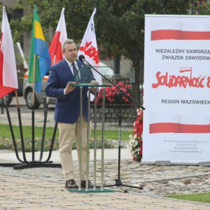 Ostrołęcka Solidarność świętowała 100. rocznicę odzyskania przez Polskę niepodległości [ZDJĘCIA]