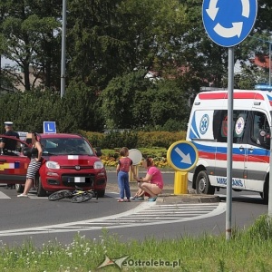 Dziecko potrącone przez naukę jazdy [ZDJĘCIA]